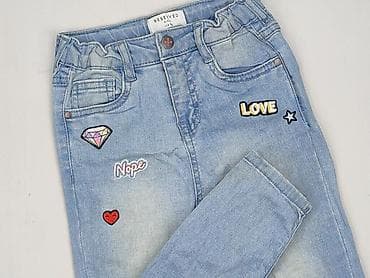 Spodnie jeansowe, Reserved, 5-6 lat, 116, stan - Bardzo dobry