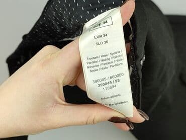 czarne spódnice orsay: Orsay, Spodnie materiałowe damskie, rozmiar XS — 4