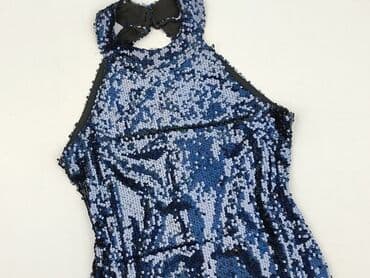 sukienka na wesele srebrna: SZACHOWNICA, Sukienka damska, rozmiar M — 1