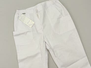 krótkie spodenki w pracy a bhp: Spodnie materiałowe damskie, rozmiar L — 1