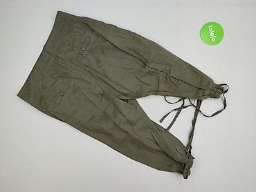 paski do spodni: Spodnie damskie BAY – model z lyocellu - Kolor: khaki/oliwkowy - — 3