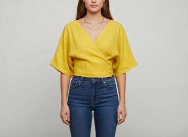 ubrania w stylu japońskim: Bluzka damska, rozmiar XL — 1