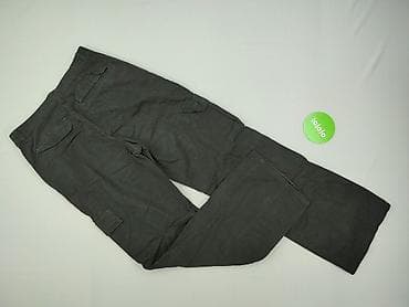 stradivarius spodnie cargo czarne: House, Spodnie cargo damskie, rozmiar S — 3