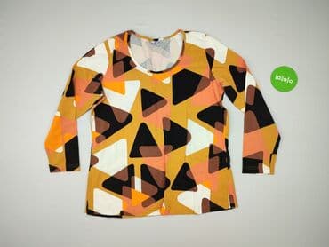 sukienka w geometryczne wzory h: Women's blouse, size L (EU 40) — 2