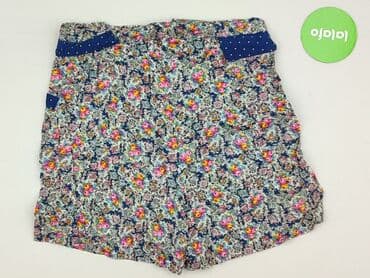 krótkie spodenki z wysokim stanem w paski: Szorty damskie, rozmiar S — 3