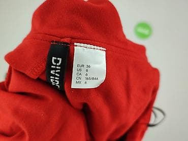 czerwona sukienka pull: H&M Divided, Sukienka damska, rozmiar S — 4
