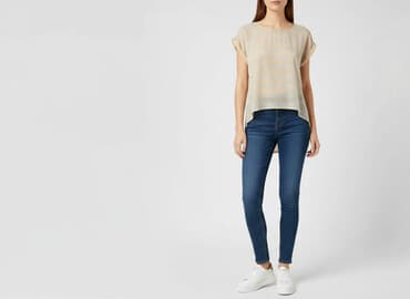 deichmann srebrne buty: Esmara, Bluzka damska, rozmiar S — 7