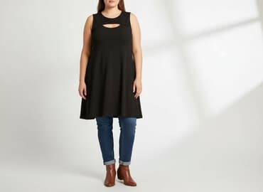 sukienki dla puszystych pan: Sukienka damska, rozmiar 5XL — 1