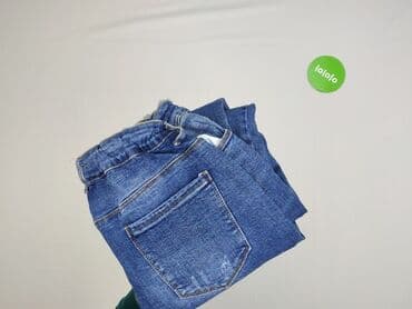 spodnie jeansy z wysokim stanem: Jeansy damskie, rozmiar M — 5