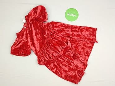 czerwona obcisła sukienka h m: Dress, Little kids, 3-4 years, 98-104 cm, condition - Very good — 2