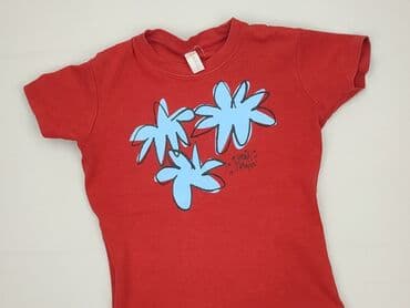 t shirty z czerwonem napisem: Women`s T-shirt, size XS (EU 34) — 1