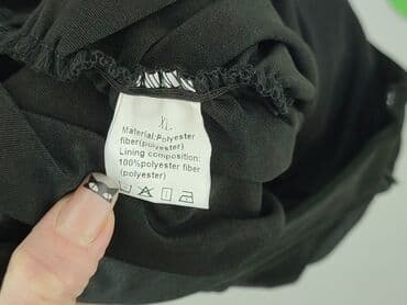 czarne spódniczka plisowane: Spódnica damska, XL — 4