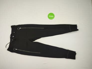 legginsy czarne woskowane: Pakuten, Spodnie materiałowe damskie, rozmiar XS — 2