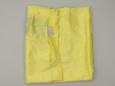 Żółte zasłony z lekkiej, lekko gniecionej tkaniny - Kolor: pastelowy w lalafo.pl Żółte zasłony z lekkiej, lekko gniecionej tkaniny - Kolor: pastelowy