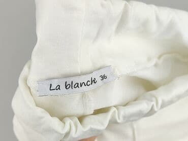 biale obcisla bluzki: Blanche, Spodnie materiałowe damskie, S — 4