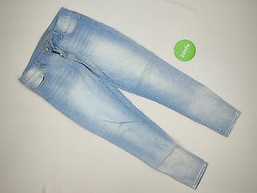 leopard jeans: Jeansy damskie, rozmiar M — 2