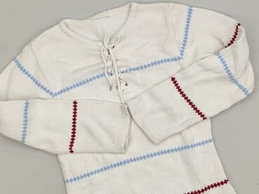 biale buty skarpetkowe: Sweter damski, rozmiar S — 1