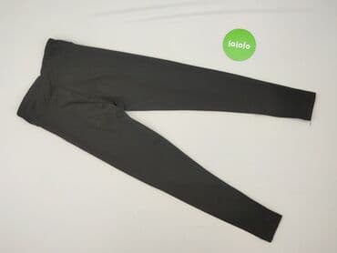 czarne legginsy sportowe z wysokim stanem: Legginsy Sportowe damskie, rozmiar S — 3