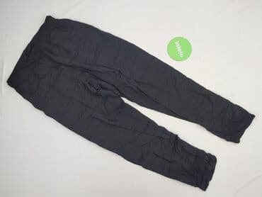 czarne spodnie jogger damskie: Infinity, Spodnie materiałowe damskie, rozmiar S — 2