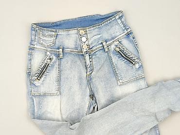 brazowe jeansy: Jeansy damskie, rozmiar XL — 1