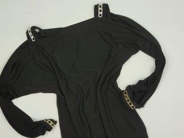 sukienka wieczorowa z bufiastymi rękawami: Sukienka damska, S — 1