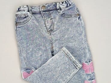 koszule button down: Spodnie jeansowe, So cute, 1.5-2 lat, 92, stan - Bardzo dobry — 1