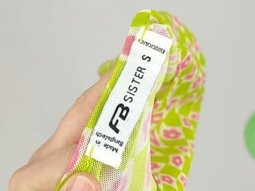 koszulka w żółto czarne paski: FB Sister, T-shirt damski, rozmiar S — 4