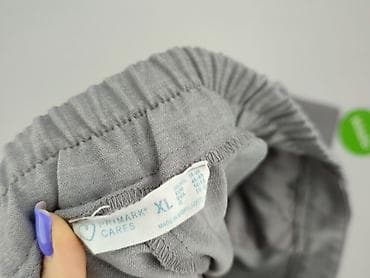even: Męskie spodnie materiałowe Primark Cares - Kolor: jasnoszary (melanż) — 5
