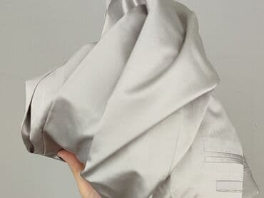 srebrne buty deichmann: Płaszcz damski, rozmiar S — 6