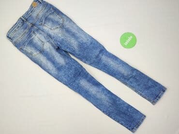 legginsy woskowane wysoki stan: Cropp, Jeansy damskie, rozmiar M — 3
