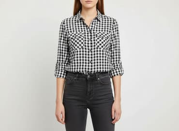 sinsay bluzki koszulowe: Sinsay, Koszula damska, rozmiar XS — 6