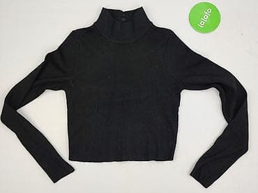 golf czarny: Sinsay, Golf damski, rozmiar L — 3