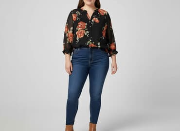 bluzki emo: E-vie, Bluzka damska, rozmiar 2XL — 8