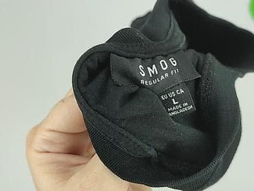 koszule smog: SMOG, T-shirt damski, rozmiar L — 4