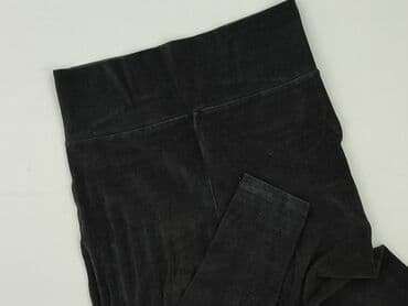 legginsy prążkowane hdm: SZACHOWNICA, Legginsy Sportowe damskie, rozmiar L — 1