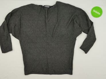 sweter piórkowy na drutach: Yessica, Bluzka damska, rozmiar M — 2