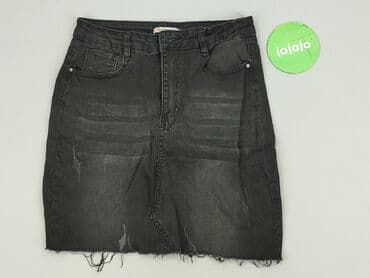 spódniczka dżinsowe z wysokim stanem: Spódnica damska, rozmiar M — 2