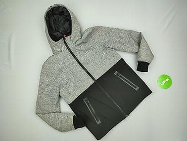 cropp bluza czarna: Kurtka przejściowa, H&M, 14 lat, 158-164 cm, stan - Bardzo dobry — 2