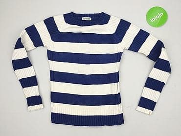 niebieski sweter hm: Atmosphere, Sweter damski, rozmiar S — 2