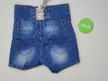 mule na platformie: Denim Collection, Szorty damskie, rozmiar M — 3