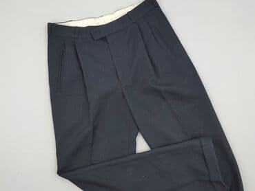 spodnie z wysokim stanem dla kogo: Suit pants for men, size S — 1