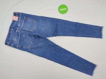 spodnie z poszarpanymi nogawkami zara: Zara, Jeansy damskie, rozmiar S — 3