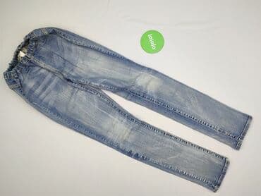 dziurawe dżinsy: Jeansy damskie, rozmiar L — 3