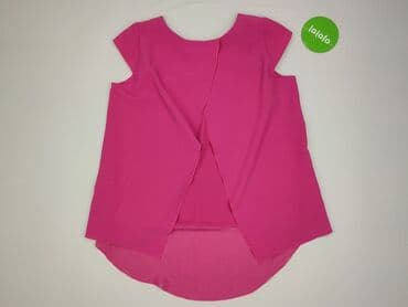 niebieska satynowa sukienka zara: Bluzka damska, rozmiar L — 3