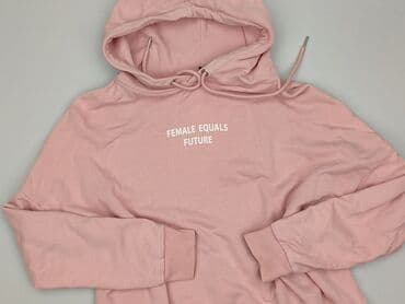 billie eilish ubrania h m: H&M, Bluza z kapturem damska, rozmiar S — 1