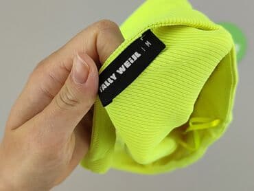 bluzka żółta w czarne paski: Tally Weijl, Top damski, rozmiar M — 4