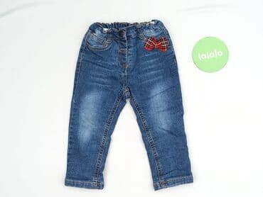 джинсова куртка: Denim pants, So cute, 12-18 months, condition - Perfect — 2