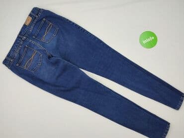 legginsy woskowane push up: Jeansy damskie, rozmiar S — 3