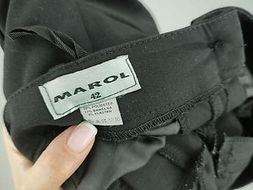 spodnie s: Spodnie materiałowe damskie, rozmiar XL — 5