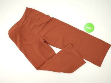 woskowane legginsy z wysokim stanem zara: Ovs, Spodnie materiałowe damskie, rozmiar S — 3